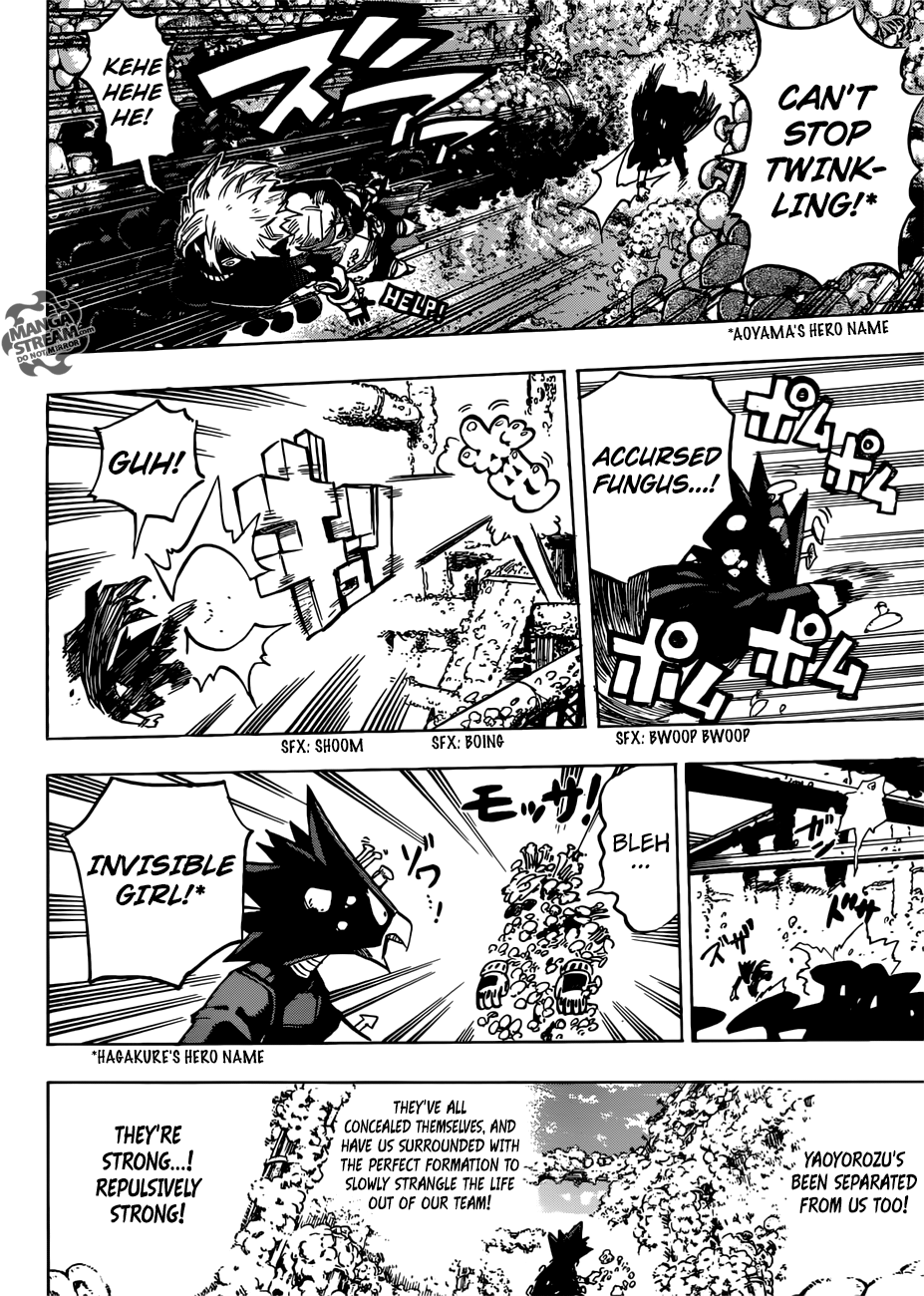 My Hero Academia, chapter 201