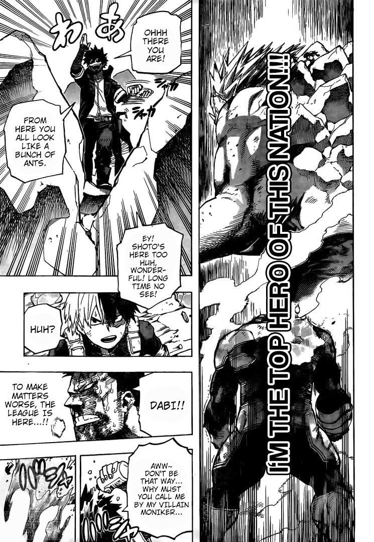 My Hero Academia, chapter 290