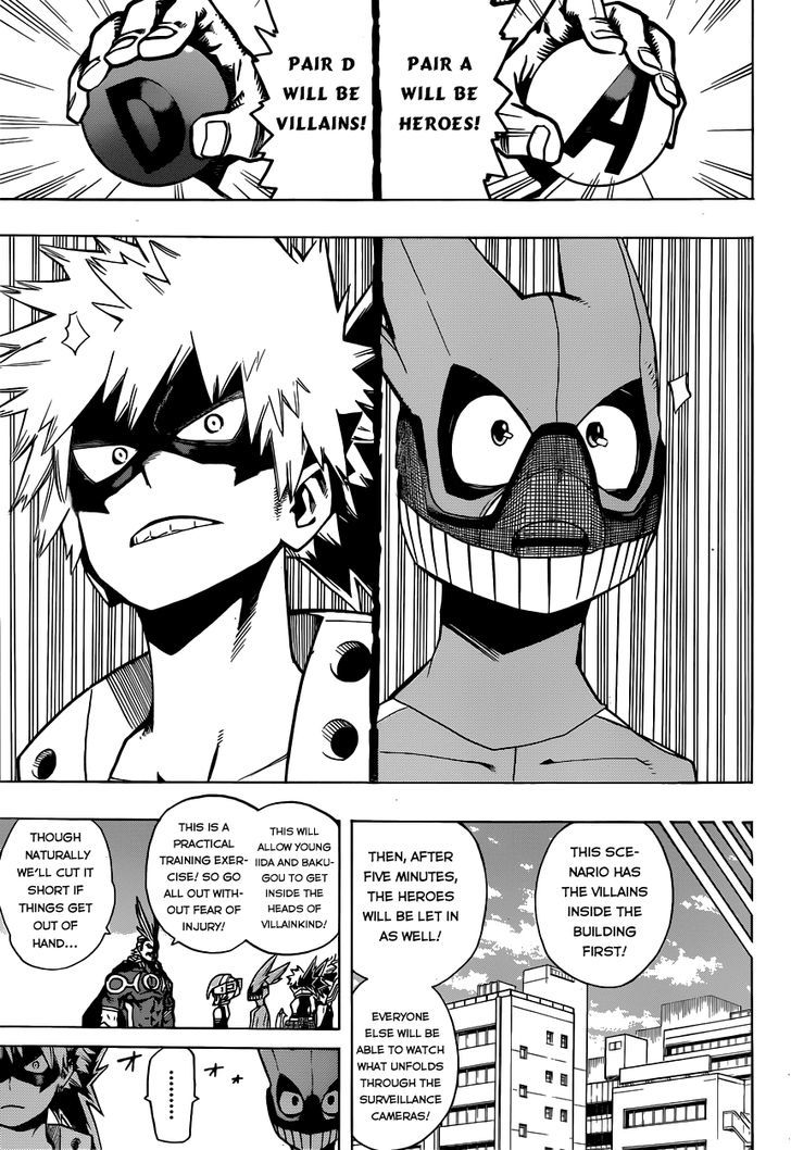 My Hero Academia, chapter 8