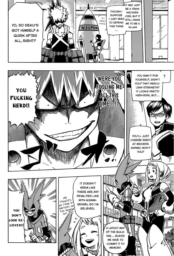 My Hero Academia, chapter 8