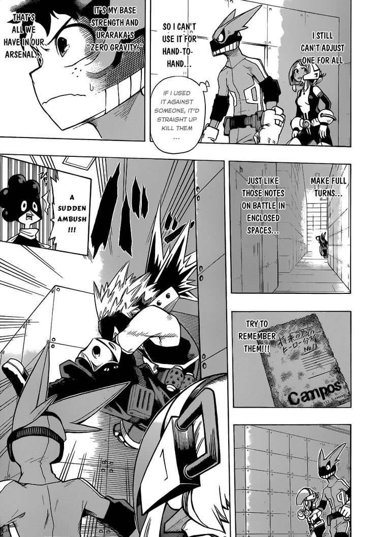 My Hero Academia, chapter 8