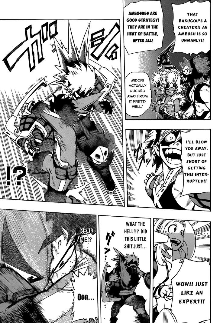 My Hero Academia, chapter 8