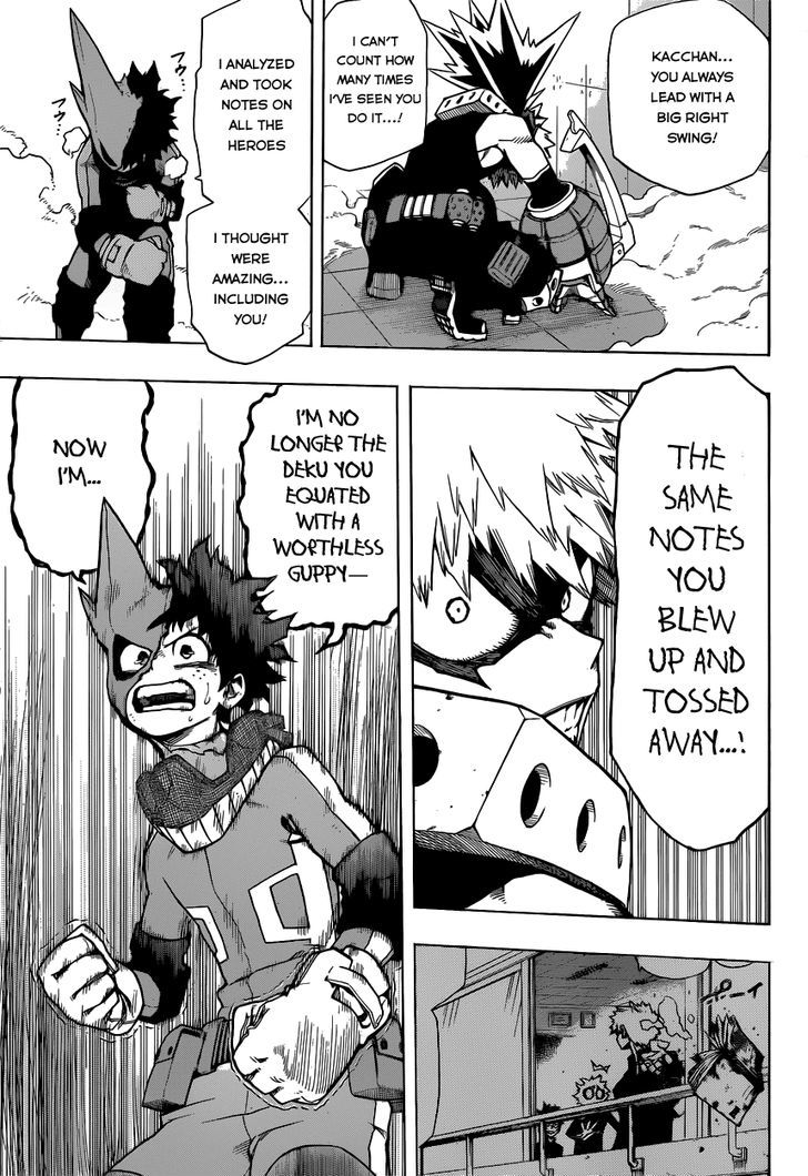 My Hero Academia, chapter 8