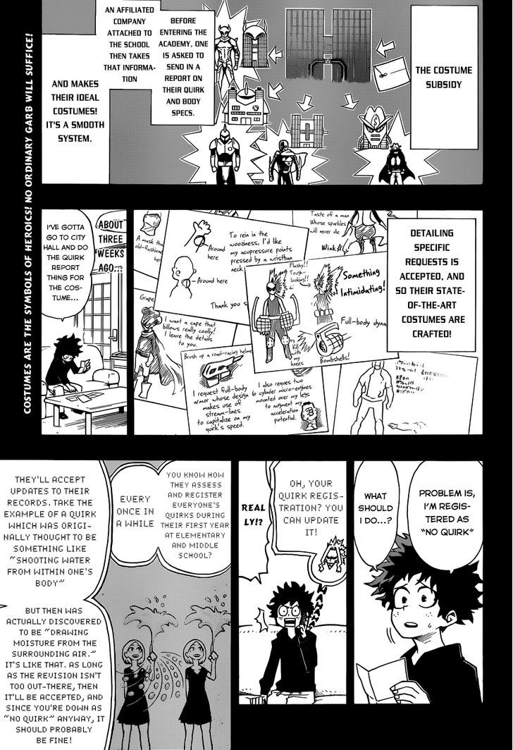 My Hero Academia, chapter 8