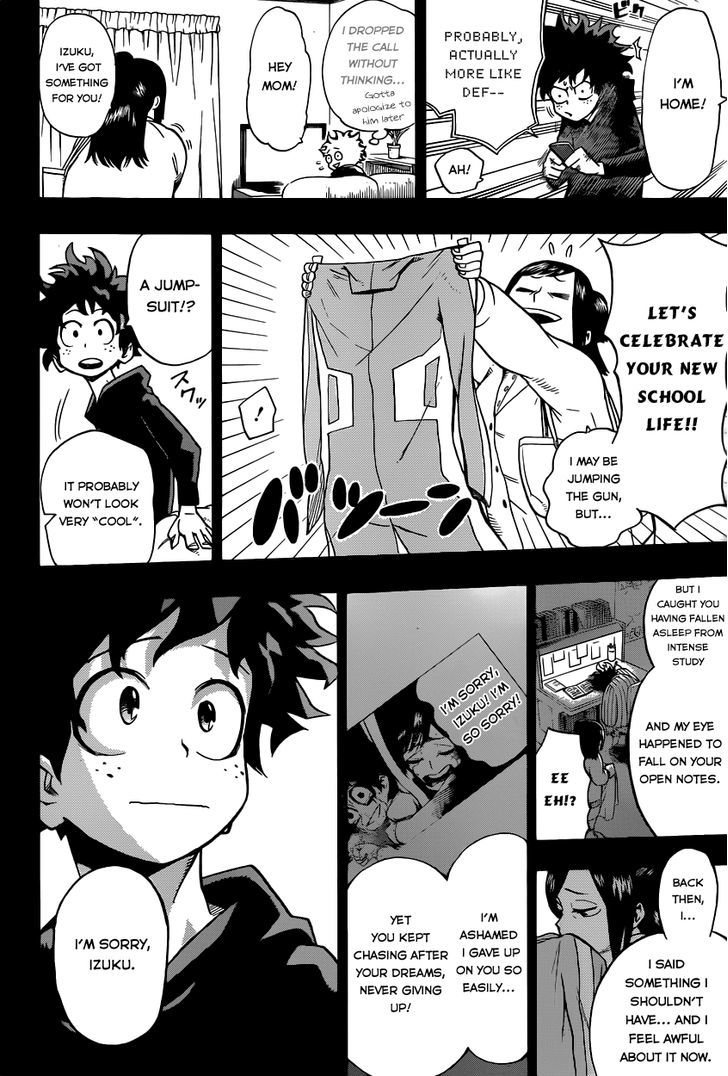 My Hero Academia, chapter 8