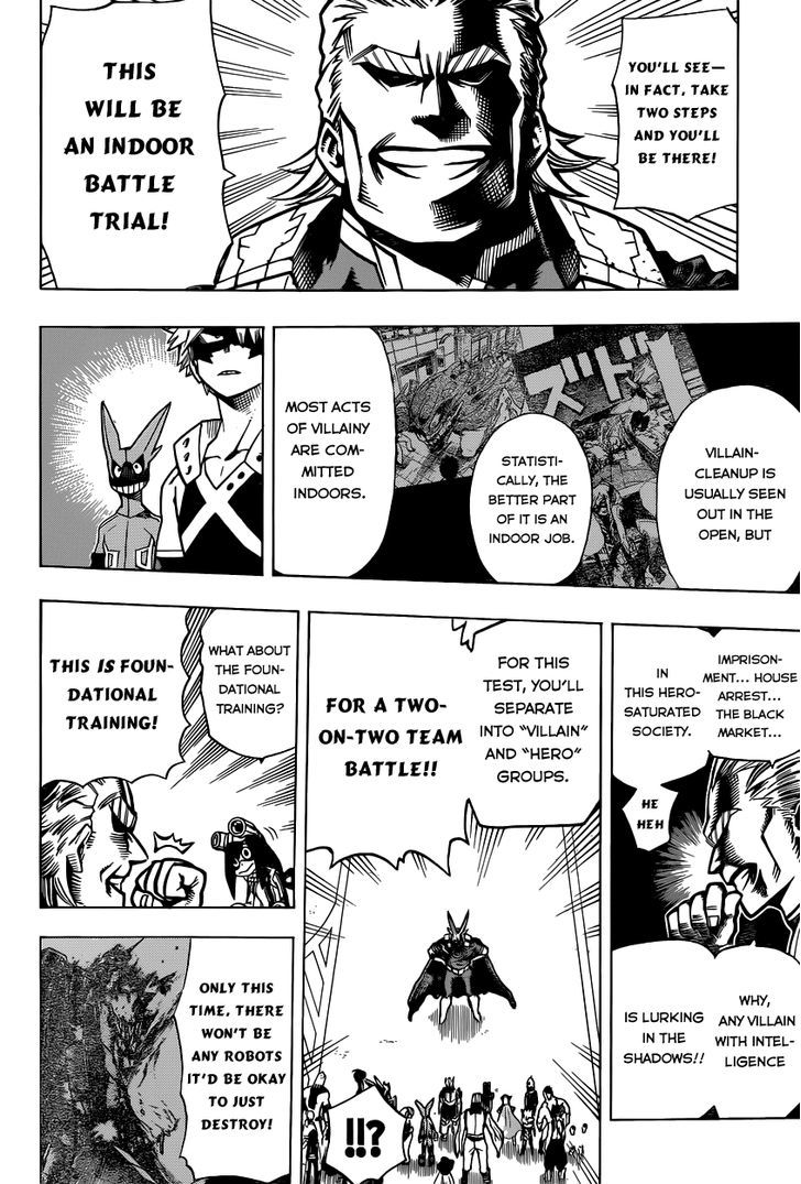 My Hero Academia, chapter 8