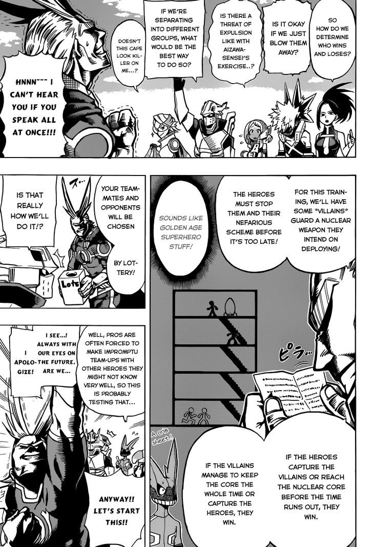 My Hero Academia, chapter 8