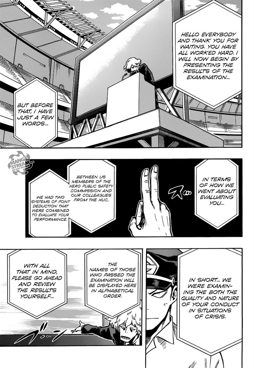 My Hero Academia, chapter 113