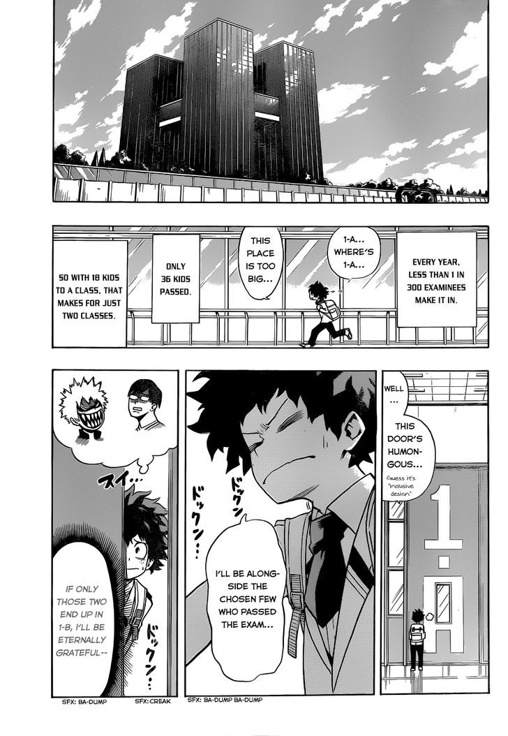 My Hero Academia, chapter 5