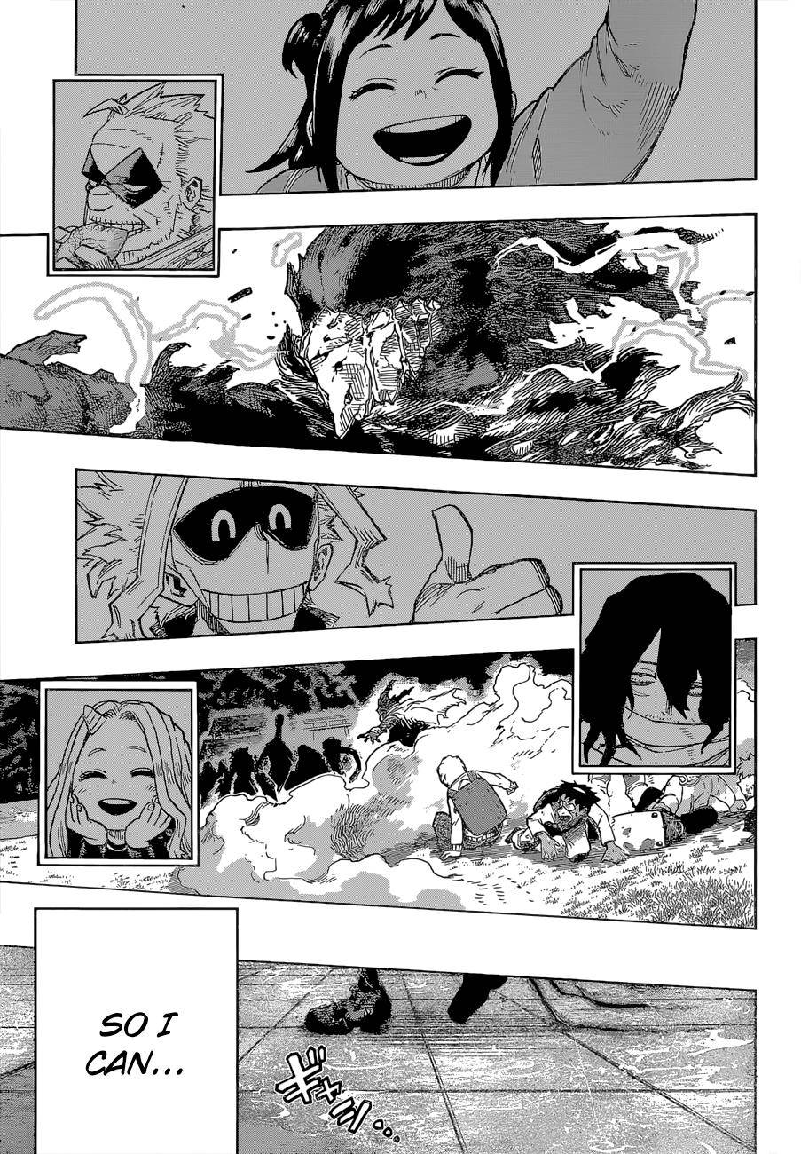 My Hero Academia, chapter 318