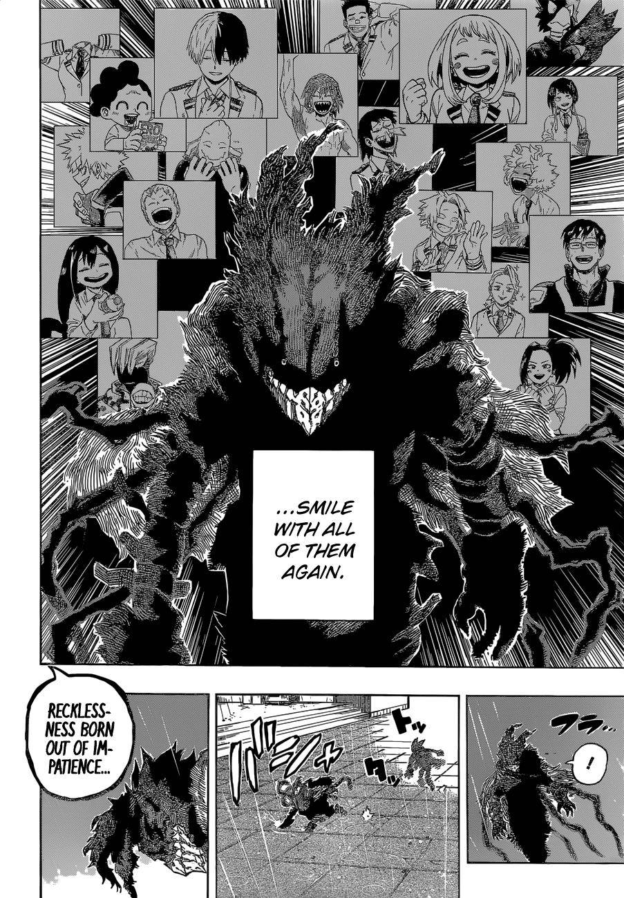 My Hero Academia, chapter 318