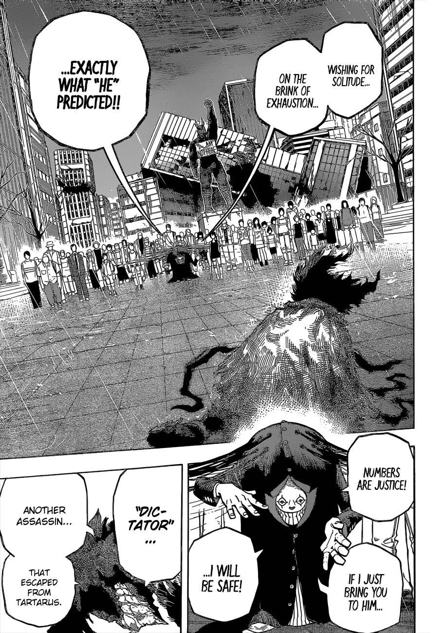 My Hero Academia, chapter 318