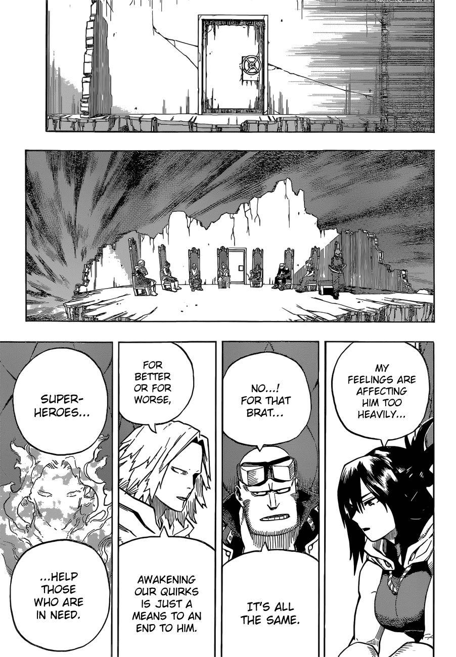 My Hero Academia, chapter 318