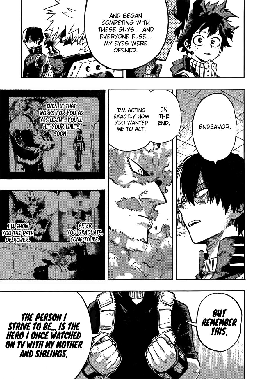 My Hero Academia, chapter 247