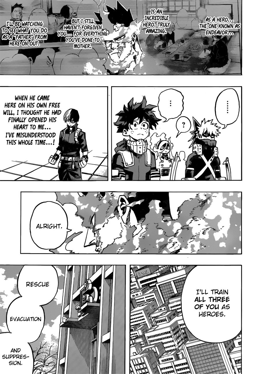 My Hero Academia, chapter 247