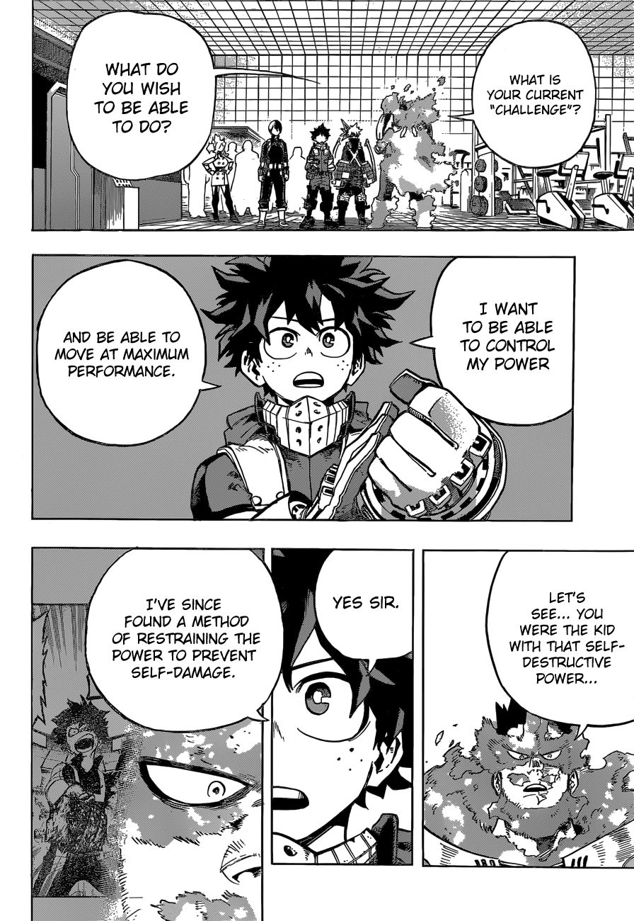 My Hero Academia, chapter 247