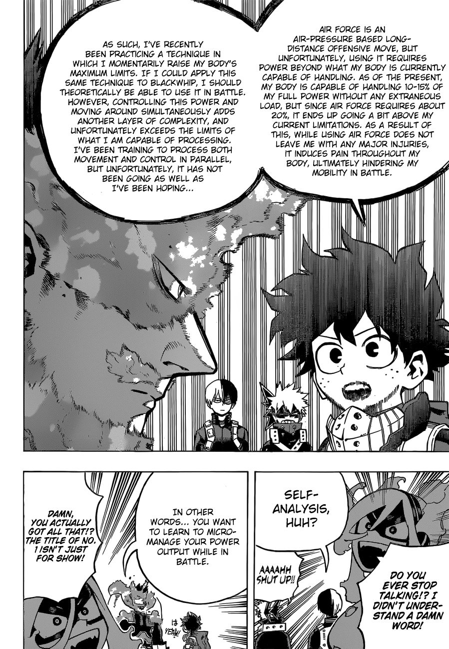 My Hero Academia, chapter 247