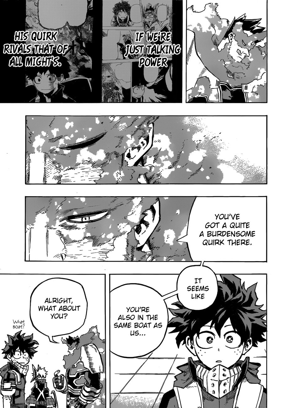 My Hero Academia, chapter 247