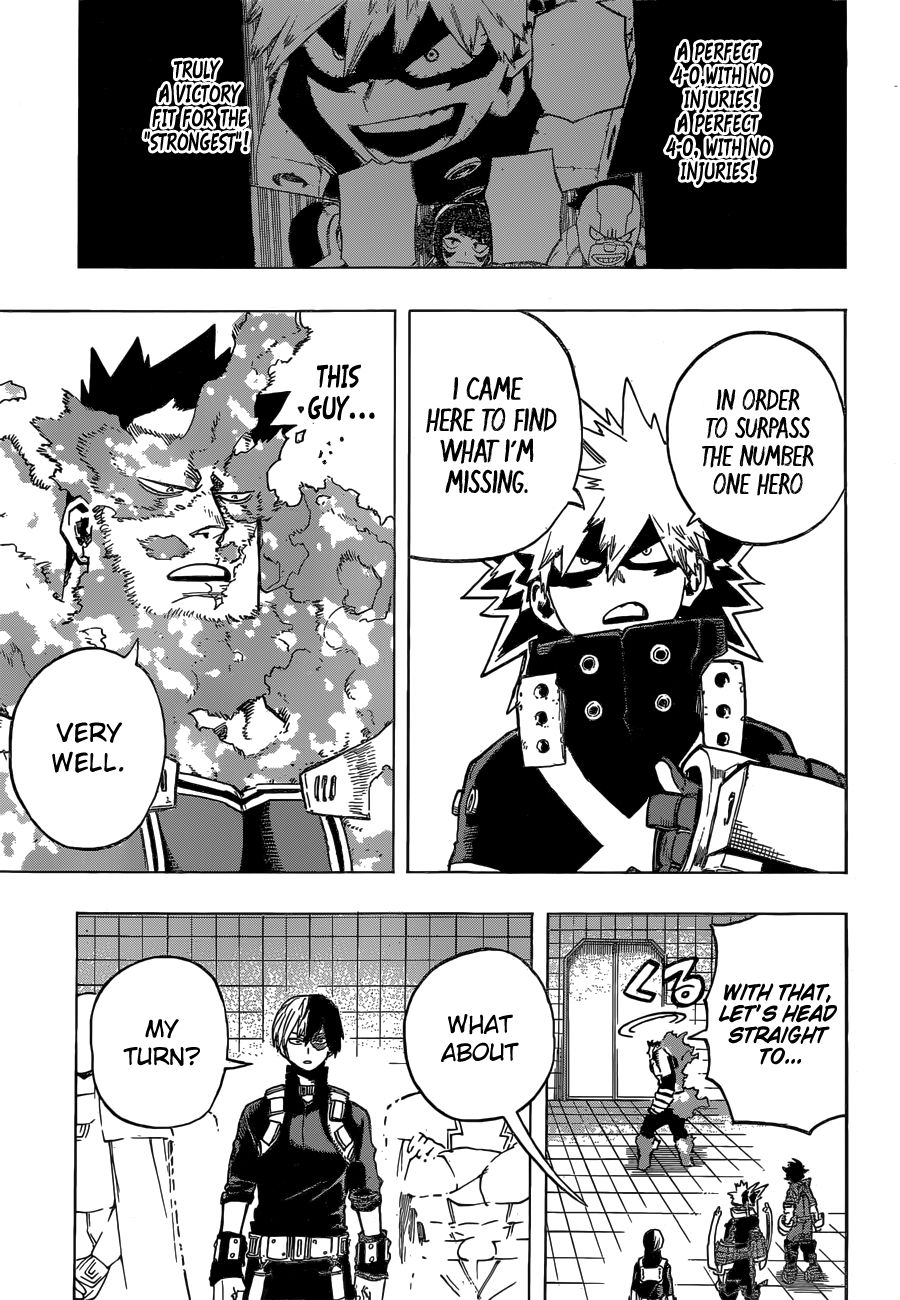 My Hero Academia, chapter 247