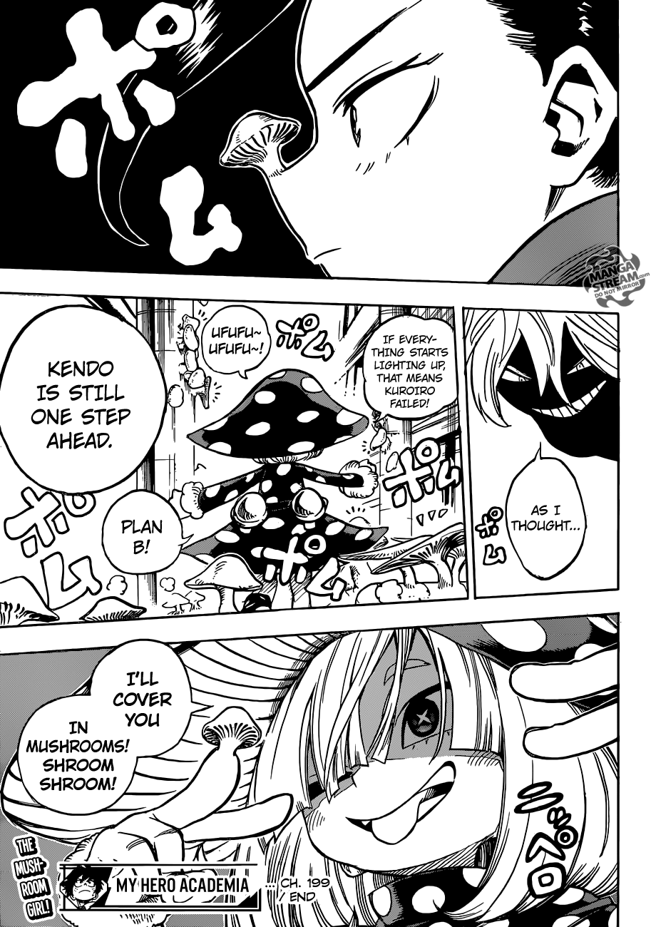 My Hero Academia, chapter 199