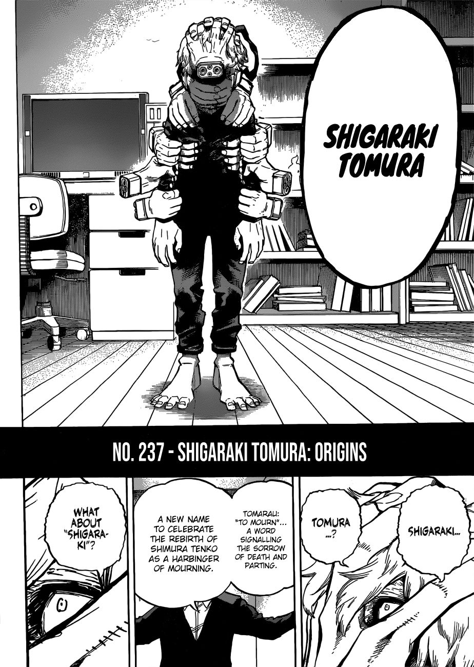 My Hero Academia, chapter 237