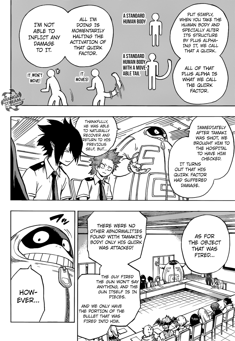 My Hero Academia, chapter 135