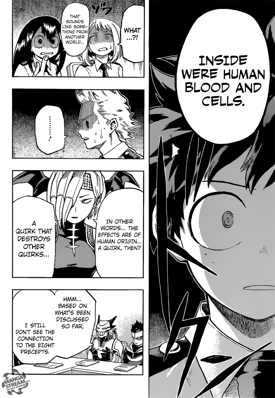 My Hero Academia, chapter 135