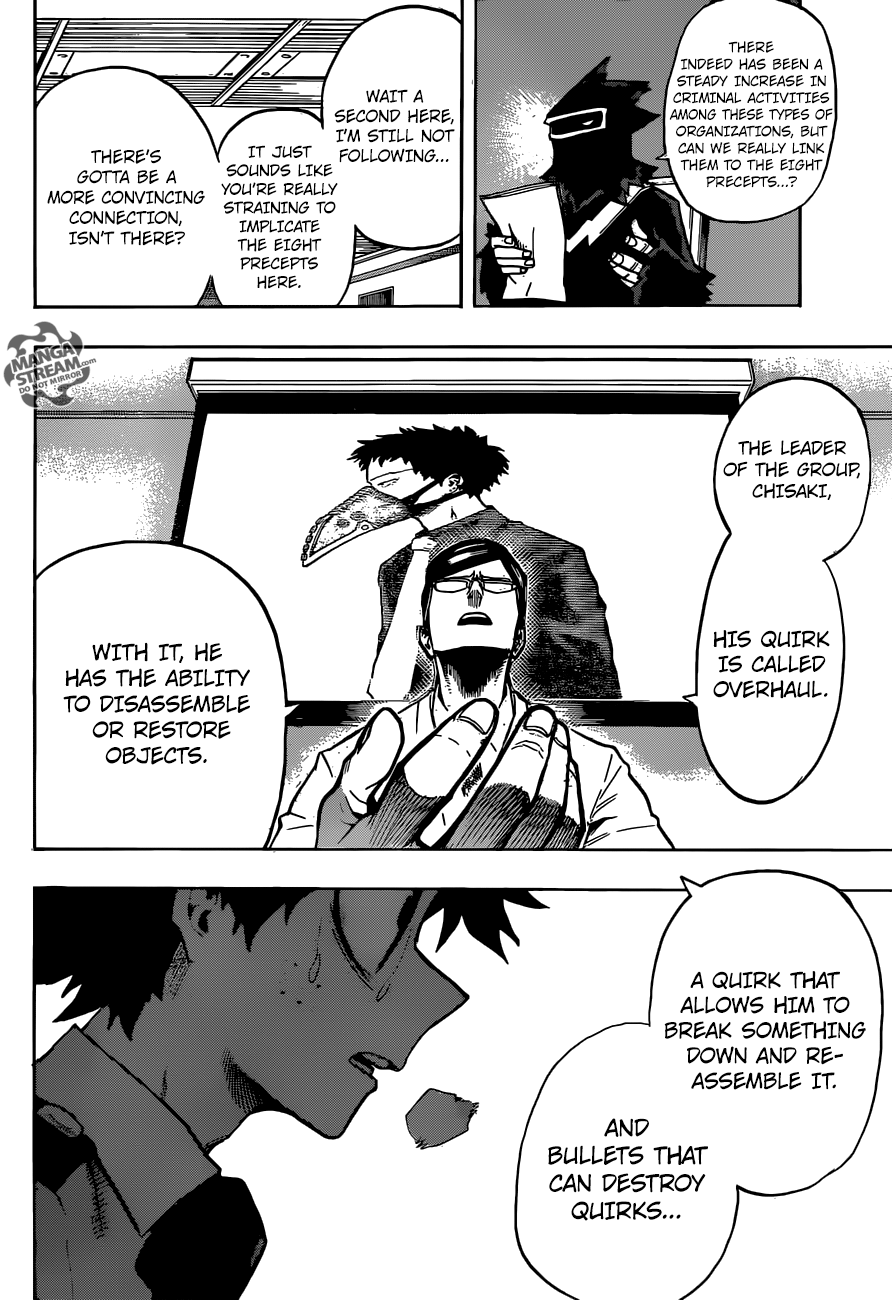 My Hero Academia, chapter 135