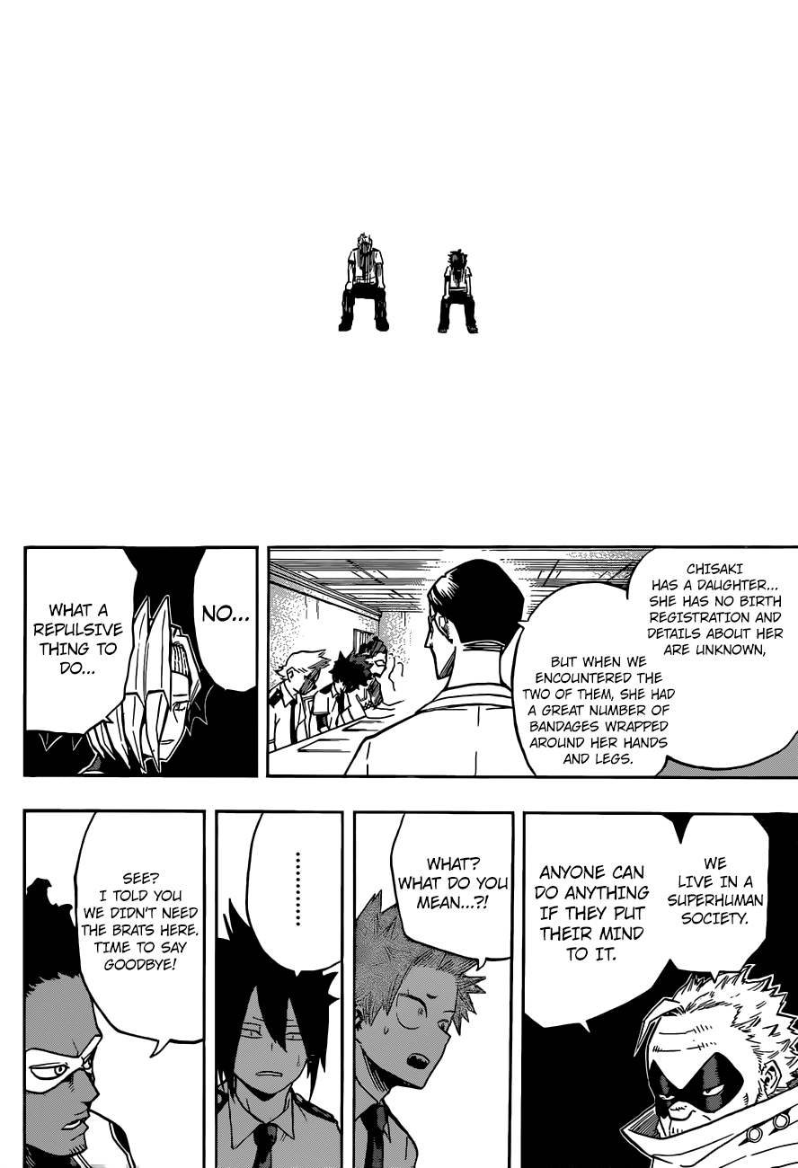 My Hero Academia, chapter 135