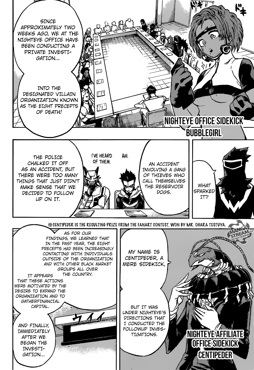 My Hero Academia, chapter 135