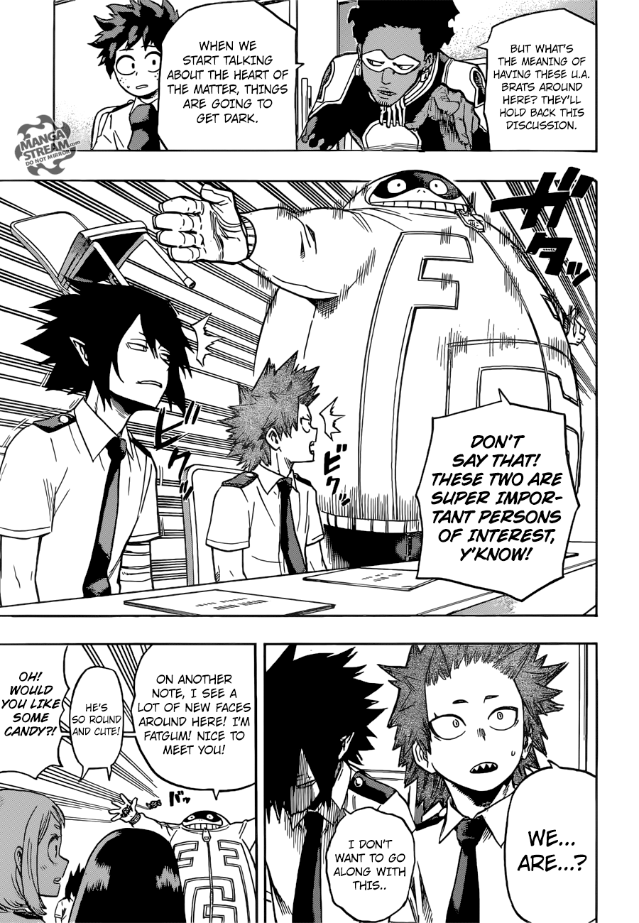 My Hero Academia, chapter 135