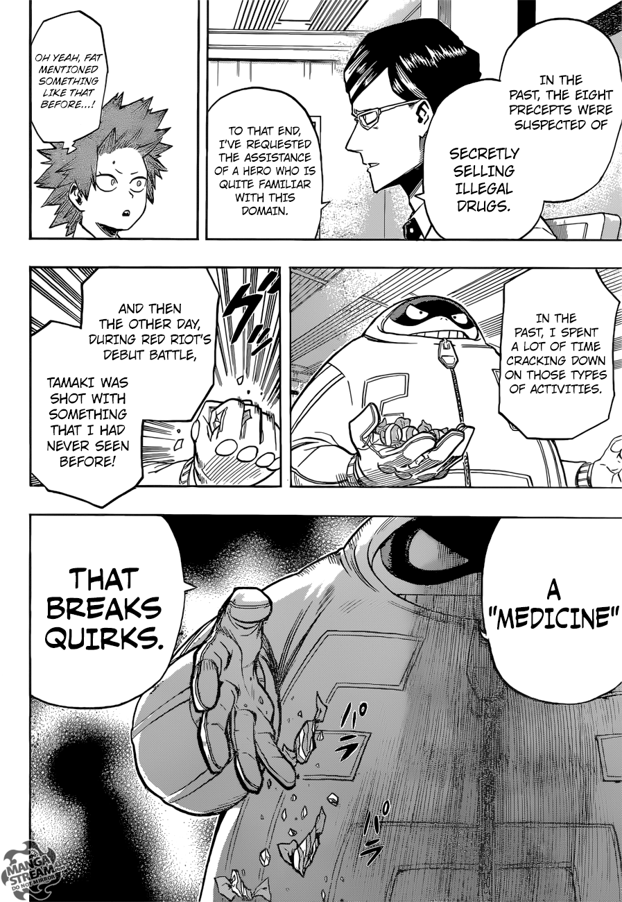 My Hero Academia, chapter 135