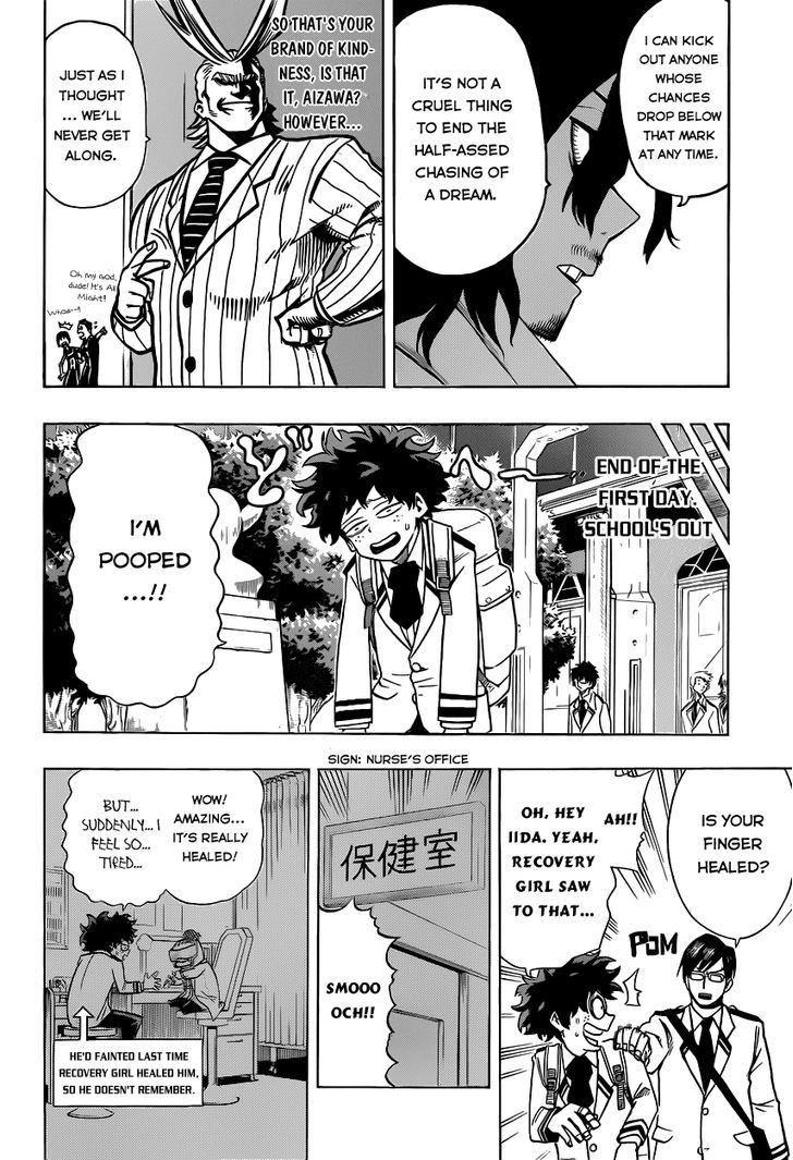 My Hero Academia, chapter 7