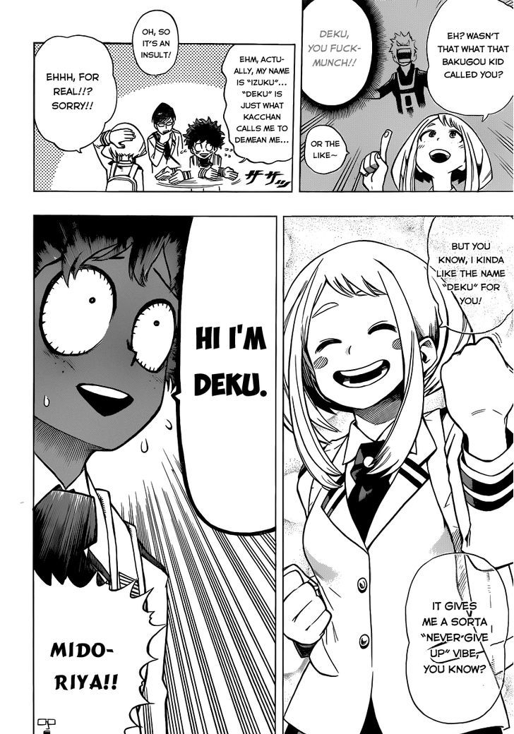 My Hero Academia, chapter 7