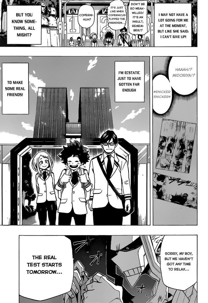 My Hero Academia, chapter 7