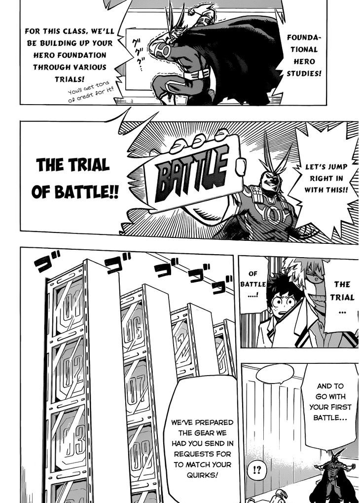 My Hero Academia, chapter 7