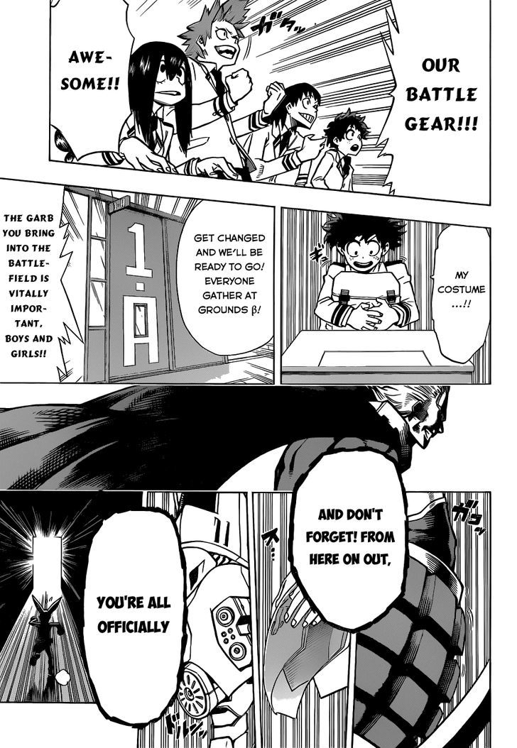 My Hero Academia, chapter 7