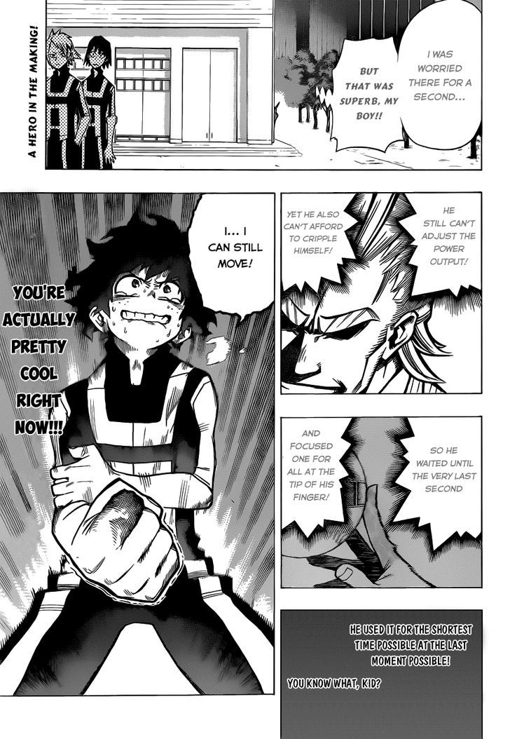 My Hero Academia, chapter 7