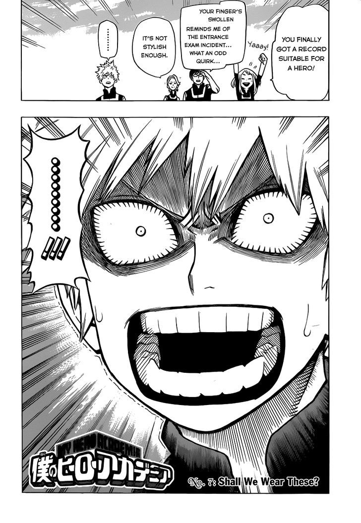 My Hero Academia, chapter 7