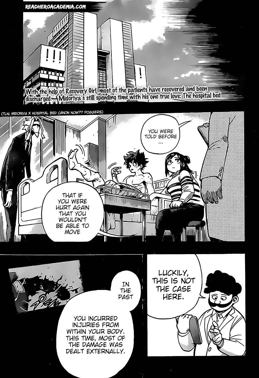 My Hero Academia, chapter 309