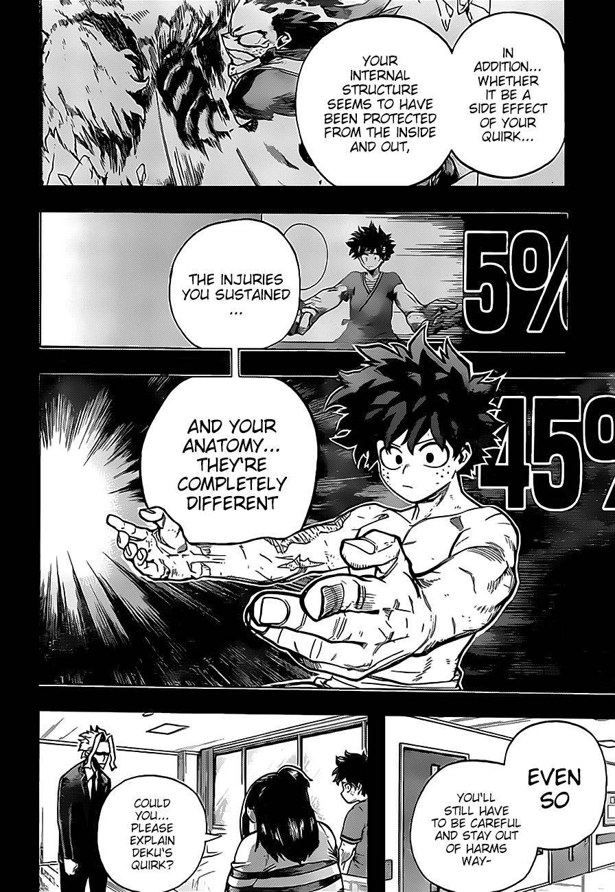 My Hero Academia, chapter 309