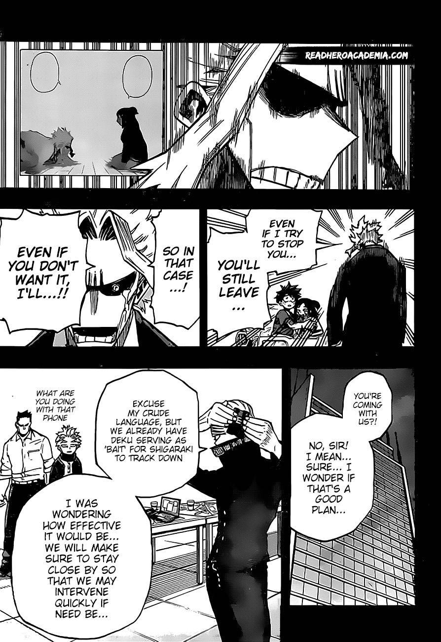 My Hero Academia, chapter 309