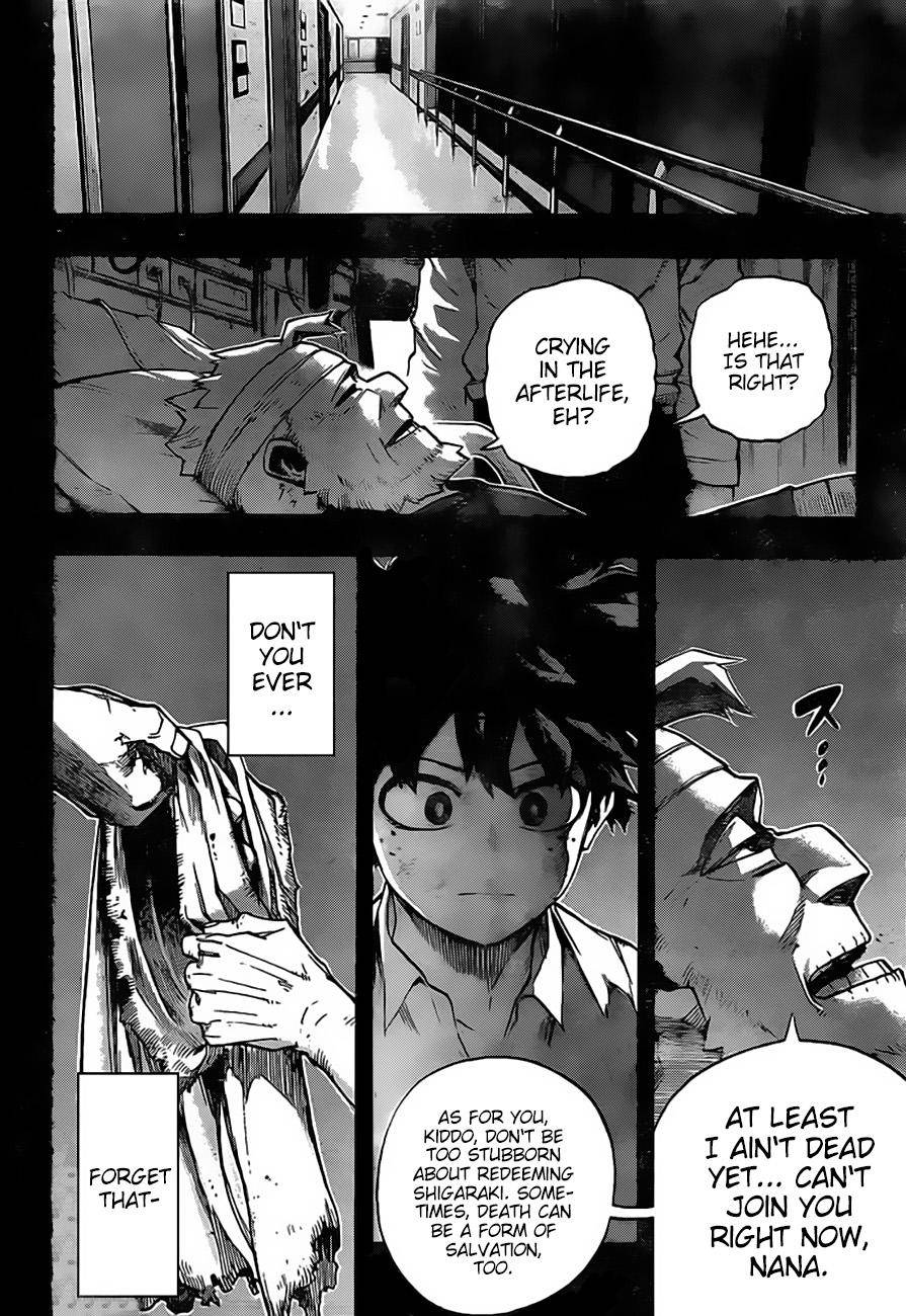 My Hero Academia, chapter 309