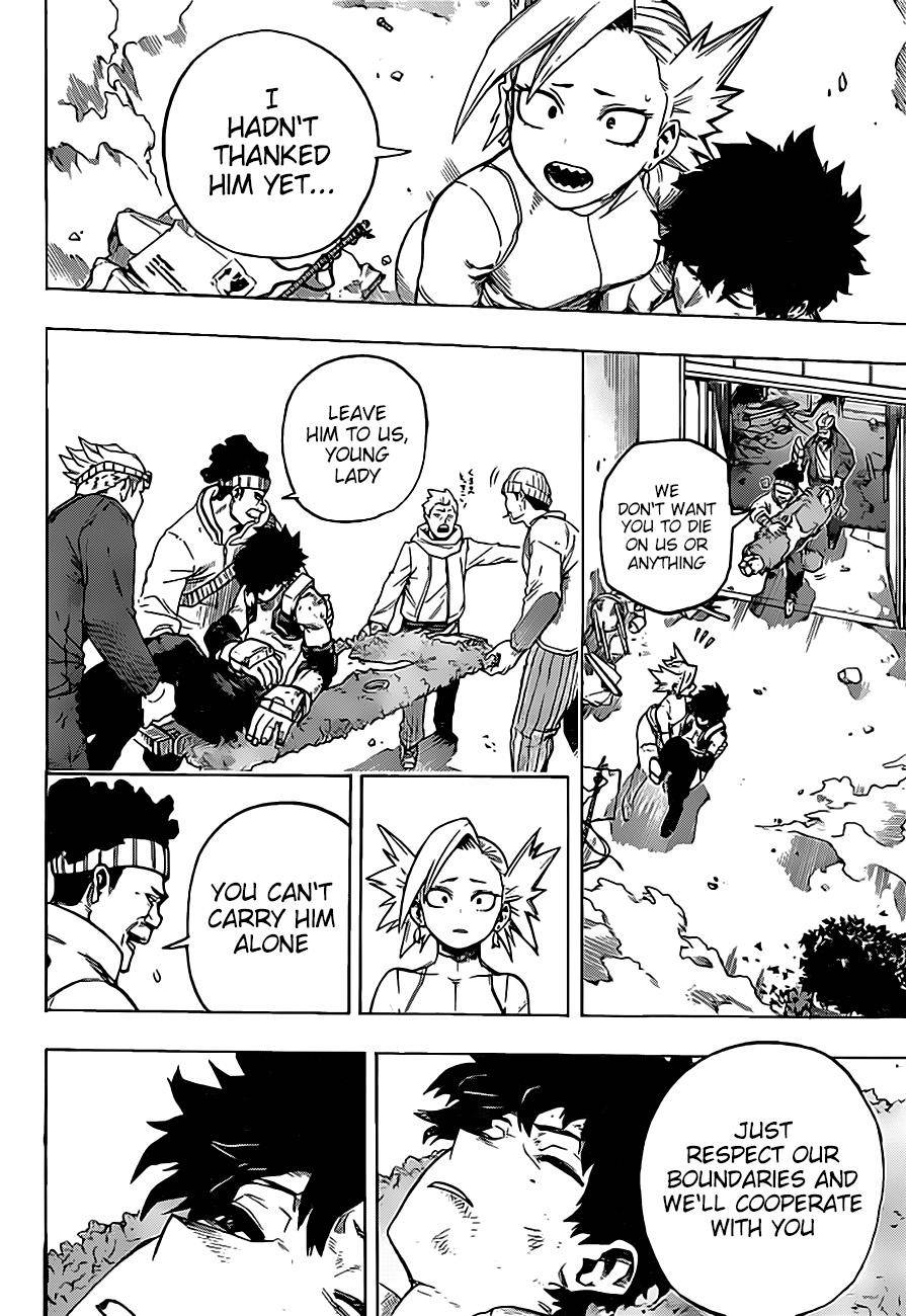 My Hero Academia, chapter 309