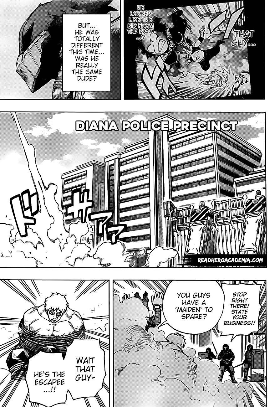 My Hero Academia, chapter 309