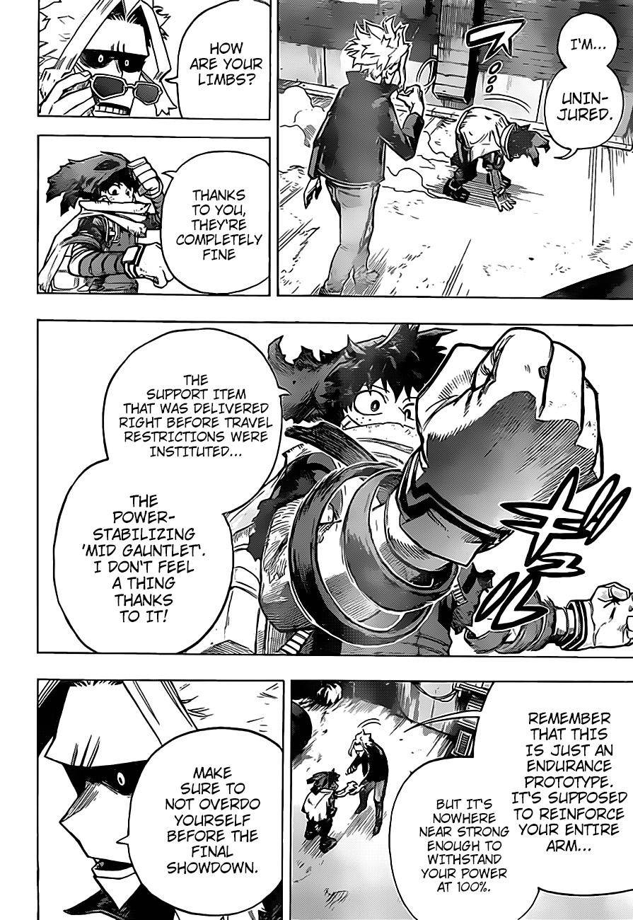 My Hero Academia, chapter 309