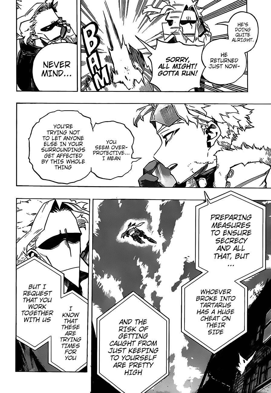 My Hero Academia, chapter 309