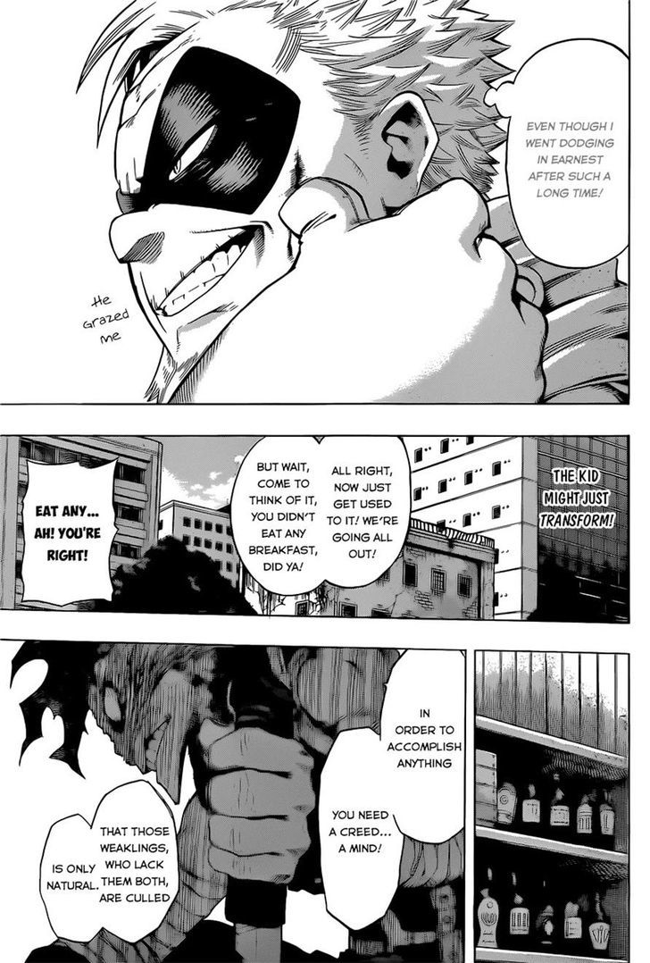 My Hero Academia, chapter 49