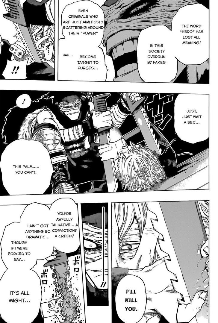 My Hero Academia, chapter 49