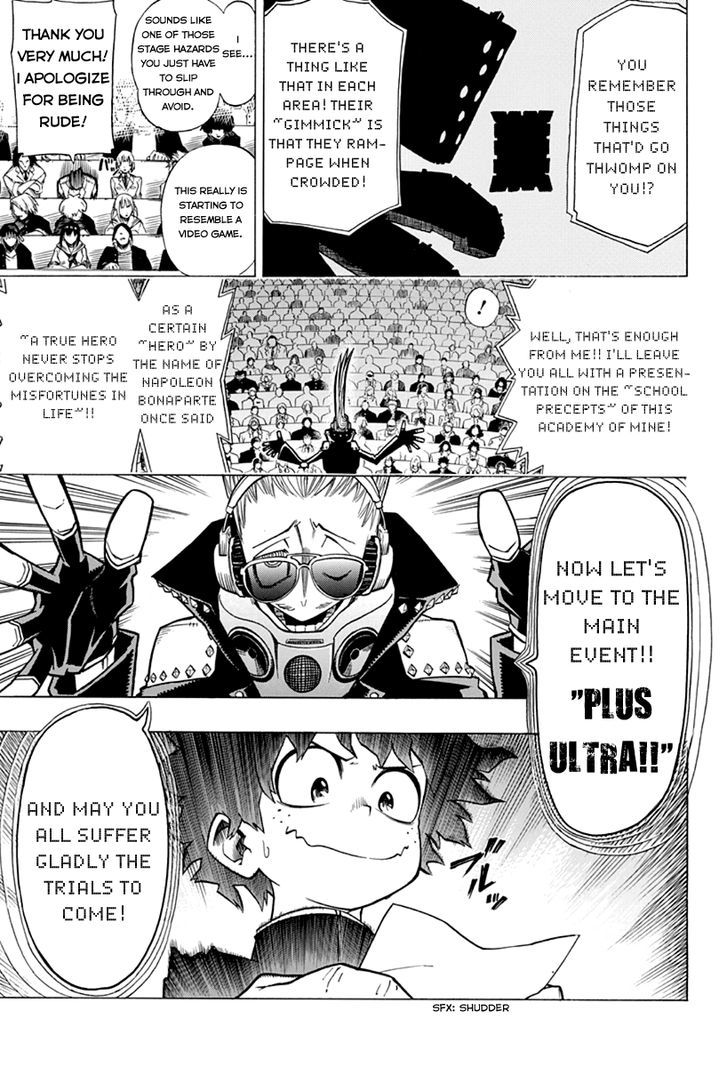 My Hero Academia, chapter 3